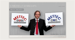 Desktop Screenshot of mettec.at